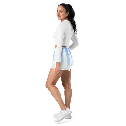 Shorts de deporte Albiceleste para mujer