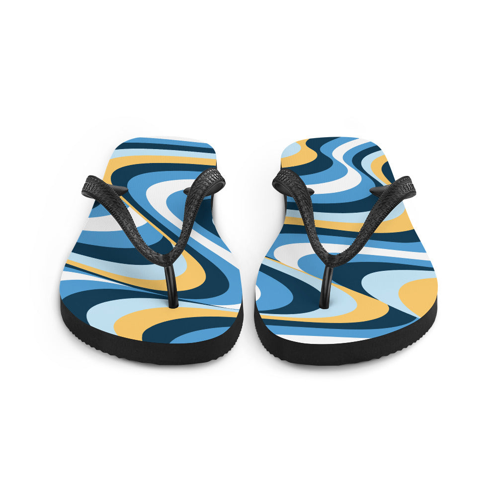 Chanclas Olas Argentas