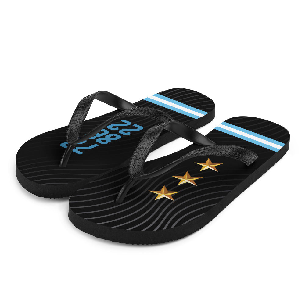 Chanclas Argentas 3estrellas