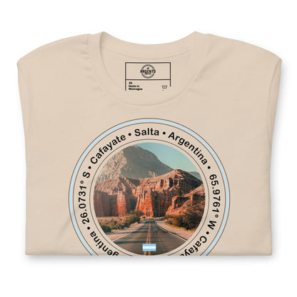 Postales: Cafayate, Salta (Camiseta de manga corta unisex)