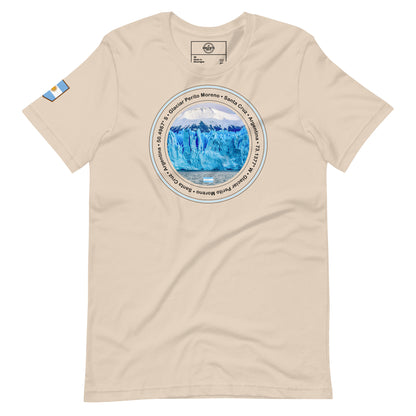 Postales: Glaciar Perito Moreno, Santa Cruz (Camiseta de manga corta unisex)