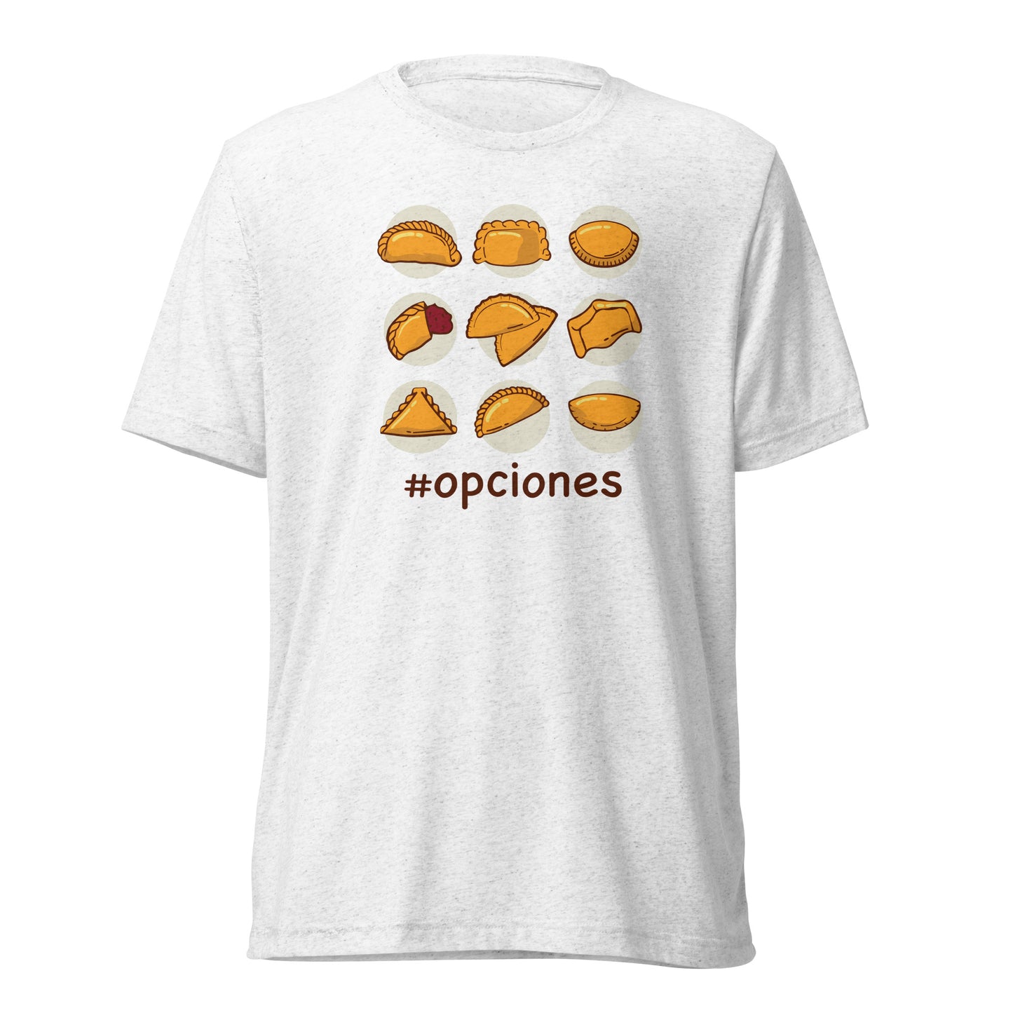 Camiseta de manga corta Opciones de empanadas