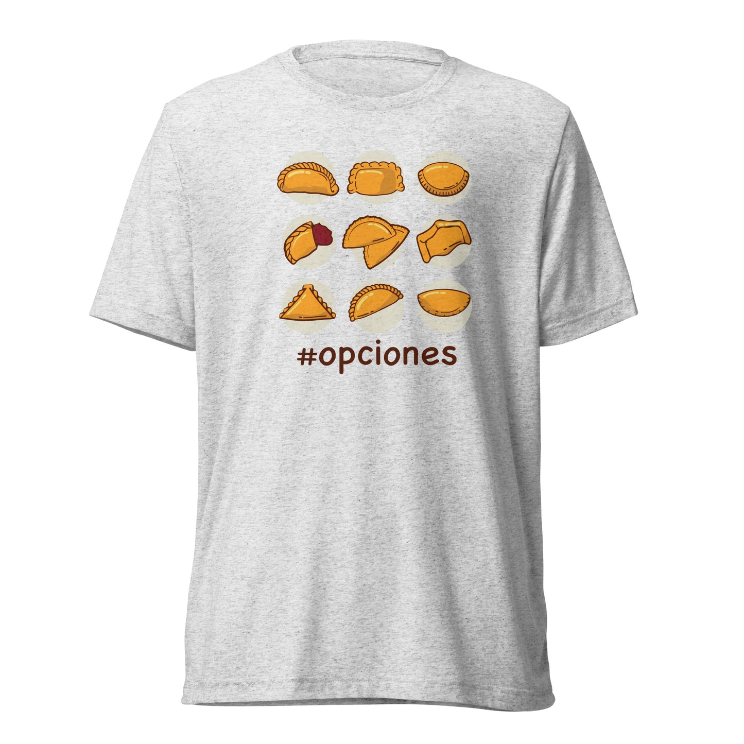 Camiseta de manga corta Opciones de empanadas