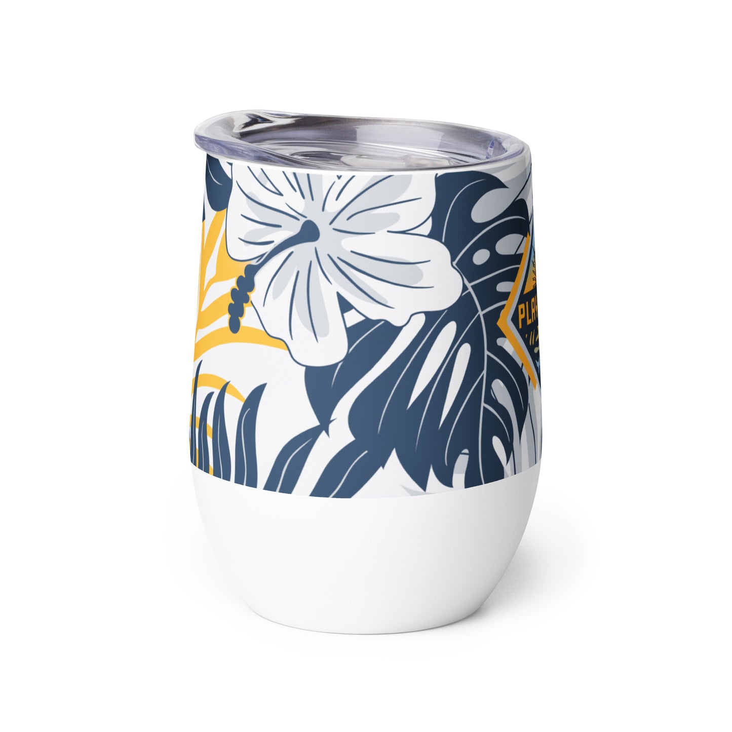 Vaso de vino Insulado "Playa Vibes"